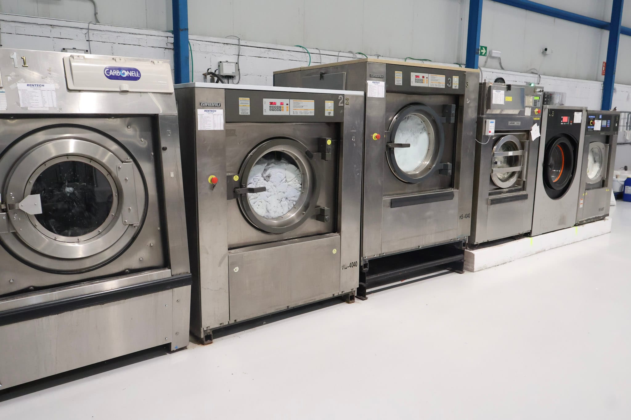 lavanderia industrial RFID