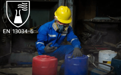 EN 13034 Tipo 6: normativa y mantenimiento de ropa de protección química
